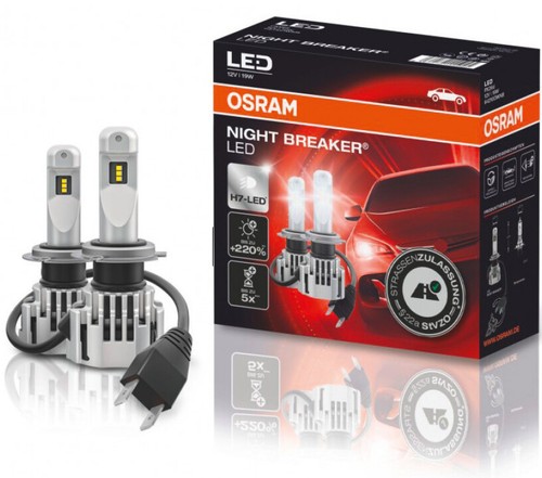 Lampe osram night - h7, breaker