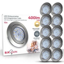 10er Set LED Einbaustrahler