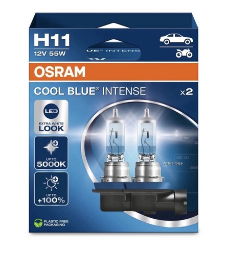 Osram h11 cool blue - h11, intense