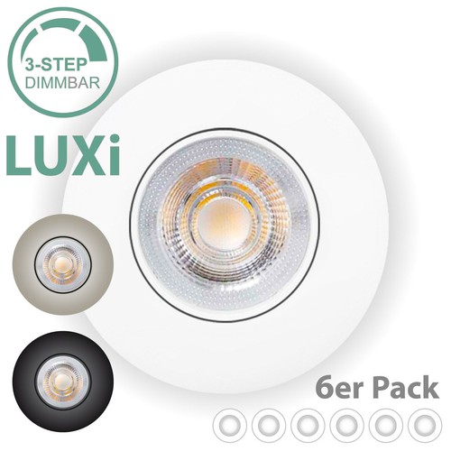 Led einbaustrahler - 6x,