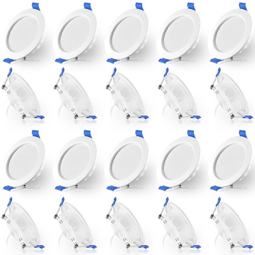 20x led einbaustrahler - einbaustrahler, dimmbar