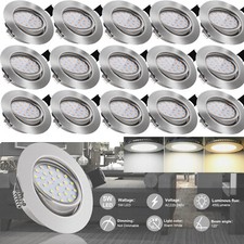 LED Einbaustrahler Flach