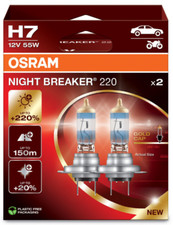 2x OSRAM H7 NIGHT BREAKER 220