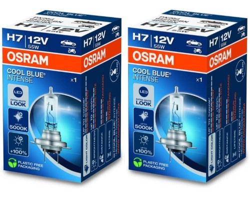 2st osram cool blue - h7, intense