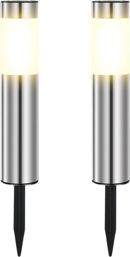 Solarlampen edelstahl - solarlampen,